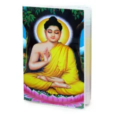 Обложка для паспорта Будда, ПВХ MOB001