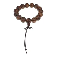 Браслет из агарвуда с Гуру-бусиной, 14мм BS672