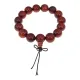 Браслет из красного дерева с Гуру-бусиной, 14мм BS677