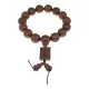 Деревянный браслет с Гуру-бусиной, 15мм BS679