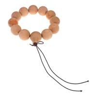 Браслет из кипариса с Гуру-бусиной, 20мм BS684