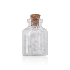 Минерал Горный хрусталь во флаконе с пробкой, 3см STO-027-03