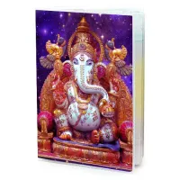 Обложка для паспорта Ганеша, ПВХ MOB025