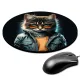 Коврик для мыши Крутой кот, d.20см KM1066