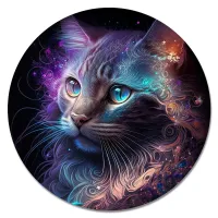 Коврик для мыши Сюрреалистичный кот, d.20см KM1089