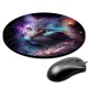 Коврик для мыши Сюрреалистичный кот, d.20см KM1089