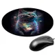 Коврик для мыши Кот космос, d.20см KM1090