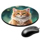 Коврик для мыши Портрет кота, d.20см KM1092
