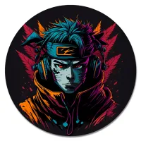 Коврик для мыши Аниме парень, d.20см KM1120