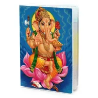 Обложка для паспорта Ганеша, ПВХ MOB026