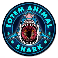 Коврик для мыши Totem Shark (Акула), d.20см KM1134