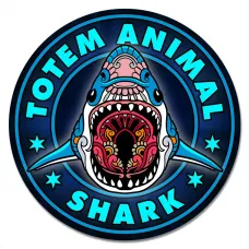 Коврик для мыши Totem Shark (Акула), d.20см KM1134