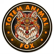 Коврик для мыши Totem Fox (Лиса), d.20см KM1139