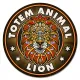 Коврик для мыши Totem Lion (Лев), d.20см KM1141
