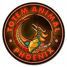 Коврик для мыши Totem Phoenix (Феникс), d.20см KM1142