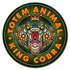 Коврик для мыши Totem King Cobra (Королевская кобра), d.20см KM1143