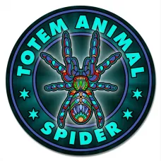 Коврик для мыши Totem Spider (Паук), d.20см KM1144