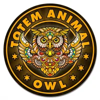 Коврик для мыши Totem Owl (Сова), d.20см KM1149