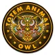 Коврик для мыши Totem Owl (Сова), d.20см KM1149