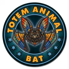 Коврик для мыши Totem Bat (Летучая мышь), d.20см KM1156