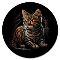 Коврик для мыши Котенок, d.20см KM1158