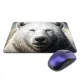 Коврик для мыши 22х18см Белый медведь KMP648