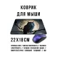 Коврик для мыши 22х18см Филин и полнолуние KMP650
