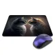 Коврик для мыши 22х18см Влюбленные кошки KMP657