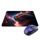 Коврик для мыши 22х18см Кот галактика KMP685