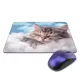 Коврик для мыши 22х18см Спящий котенок KMP702