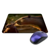 Коврик для мыши 22х18см Капибары KMP711