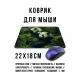 Коврик для мыши 22х18см Панды KMP715