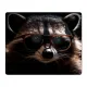 Коврик для мыши 22х18см Енот в очках KMP717
