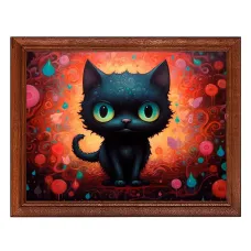 Постер в рамке 22х17см Котенок POSG-0330