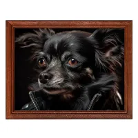 Постер в рамке 22х17см Собака POSG-0344