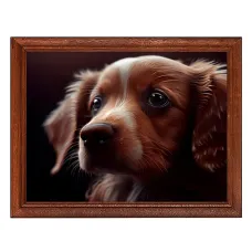 Постер в рамке 22х17см Щенок POSG-0346