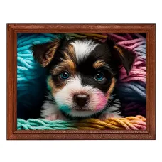 Постер в рамке 22х17см Щенок POSG-0347