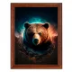Постер в рамке 17х22см Медведь POSV-0349