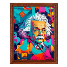 Постер в рамке 17х22см Эйнштейн POSV-0452