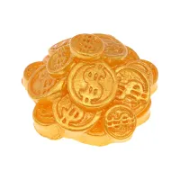 Фигурка Монеты, 3х2,5х1,5см ST017-02