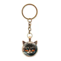 Брелок Кот в очках BK-ALK757