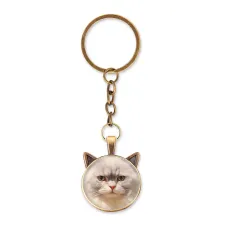 Брелок Белый кот BK-ALK774