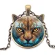 Кулон с цепочкой Рысь ALK753