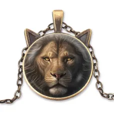 Кулон с цепочкой Лев ALK766