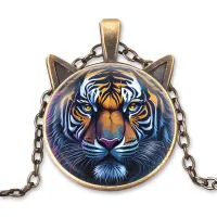 Кулон с цепочкой Тигр ALK776