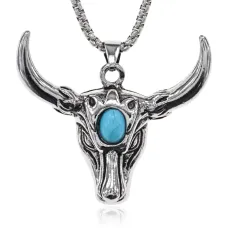 Амулет Бык на цепочке, 4,5х4см AC220