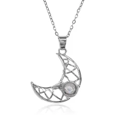 Кулон Месяц на цепочке, 2х2см BJK353