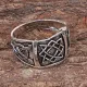 Кольцо Восьмиконечная Звезда, размер 10 KL441-10