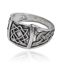 Кольцо Восьмиконечная Звезда, размер 12 KL441-12