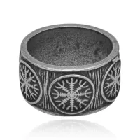 Кольцо Вегвизир, размер 11, цвет серебряный KL445-S-11